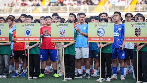  ĐH Tôn Đức Thắng ‘gây sốc’ ở ngày khai mạc giải bóng đá Thanh niên sinh viên Việt Nam 2026